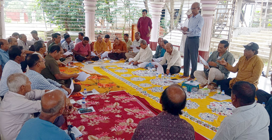 বাহুবলে শ্রী শ্রী শচী অঙ্গন সেবা ট্রাস্টের সাধারণ সভা অনুষ্ঠিত