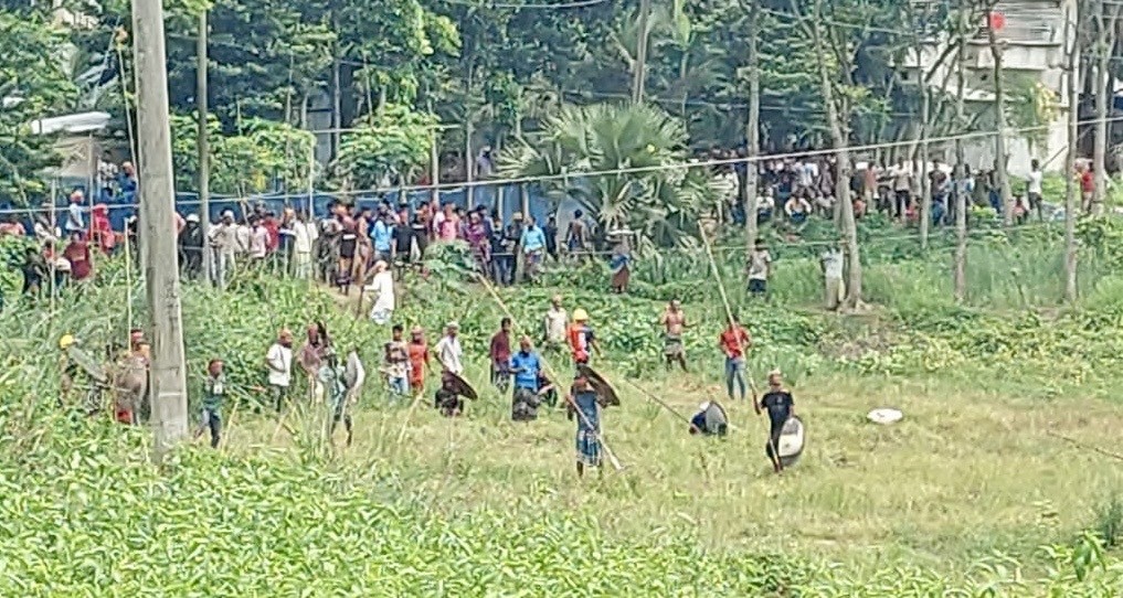 ভাঙ্গায় মহাসড়কে ১৫ গ্ৰামবাসীর ৪ ঘন্টাব্যাপী রক্তক্ষয়ী সংঘর্ষ